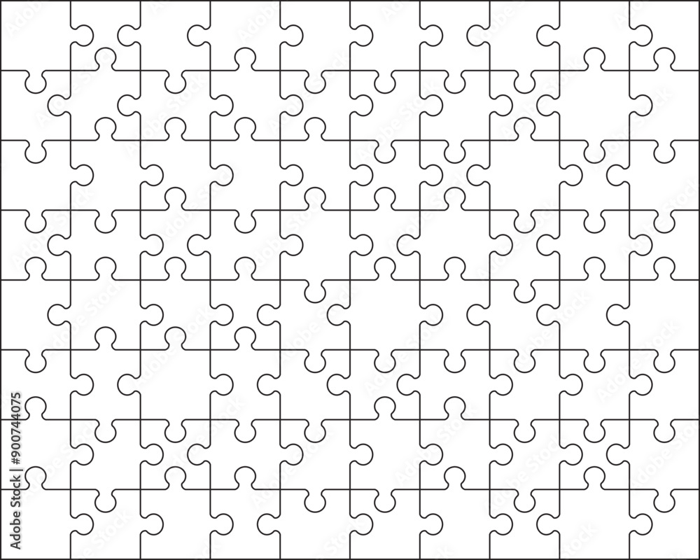 SVG Big Puzzle, Separate pieces SVG Big Puzzle, Separate pieces