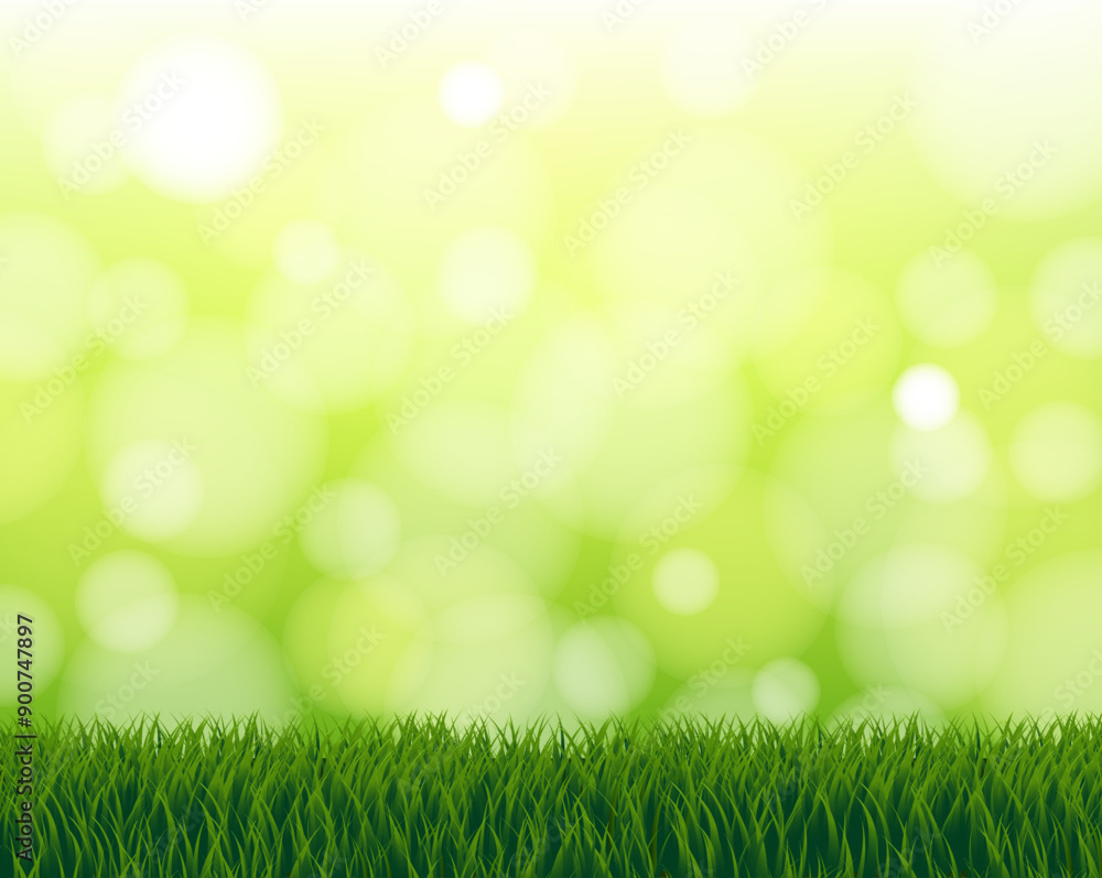 Green Nature Poster Bokeh Background Green Nature Poster Bokeh Background