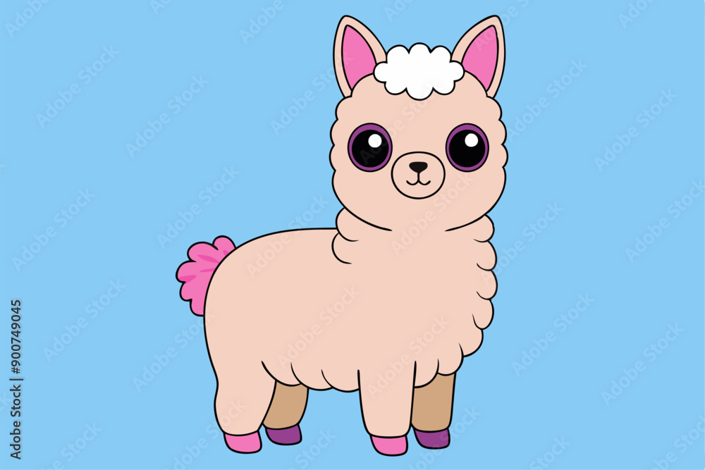 Cute Llama Vector Illustration for Graphic Design Projects High Quality, Detailed, and Versatile Artwork Cute Llama Vector Illustration for Graphic Design Projects High Quality, Detailed, and Versatile Artwork