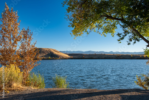 October Lake Shadows