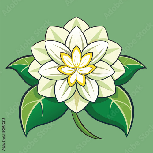 Mogra Flower Vector Art