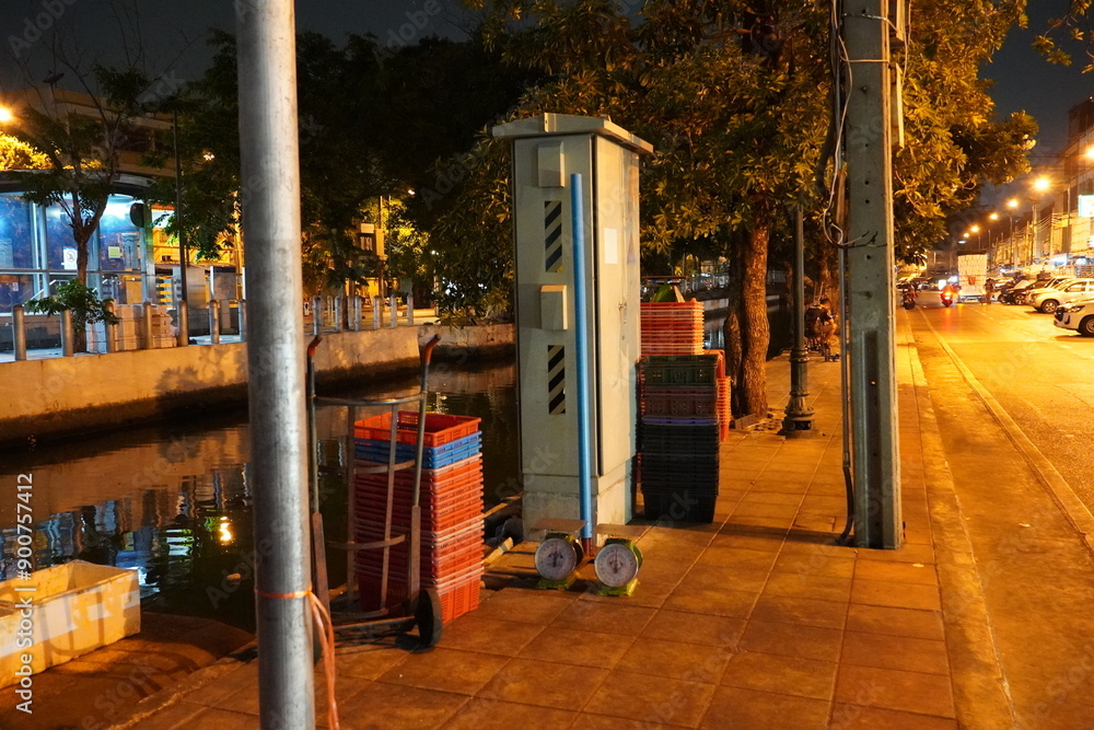 Fototapeta premium Thai street market
