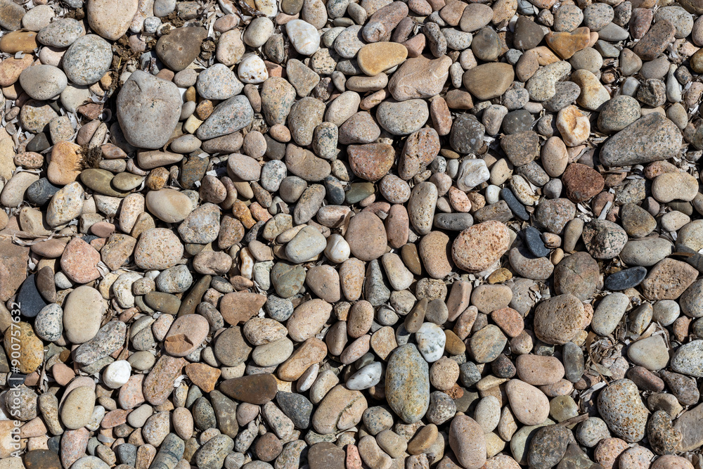Natural Pebble Beach Texture Background Natural Pebble Beach Texture Background