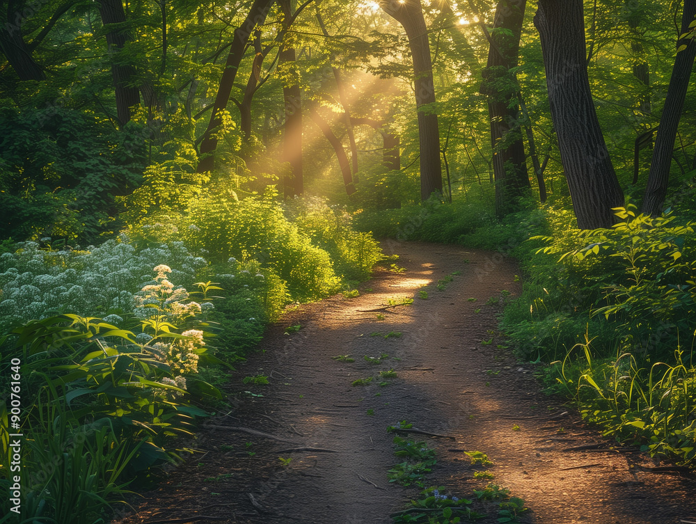 Fototapeta premium Path in the forest
