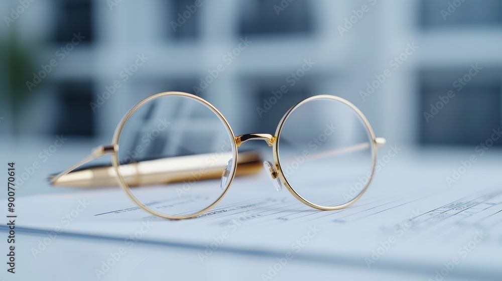 A detailed shot of a real estate investment document with detailed property information, with copy space, high-resolution photo, realistic photo A detailed shot of a real estate investment document with detailed property information, with copy space, high-resolution photo, realistic photo