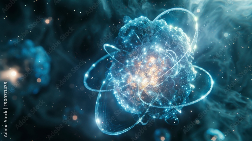 Stunning Visualization of Subatomic Quantum Physics and Atomic Structure