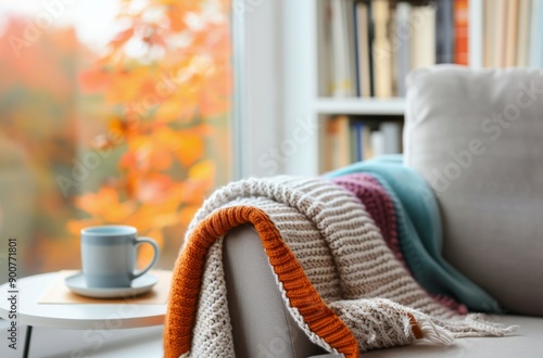 Cozy Autumn Day by the Window