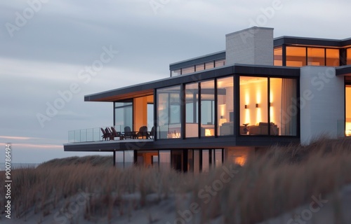 Modern Beach House on Dune