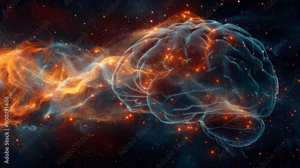Brain in Cosmic Light Brain in Cosmic Light