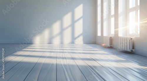Sunlight Streaming Through a Window