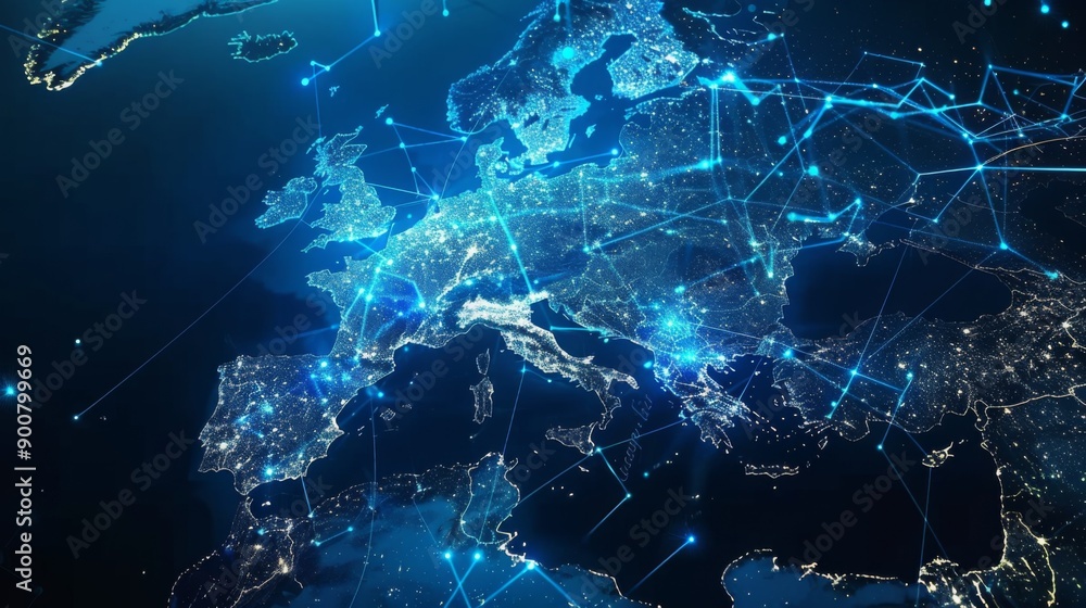 Digital Network Map of Europe Digital Network Map of Europe