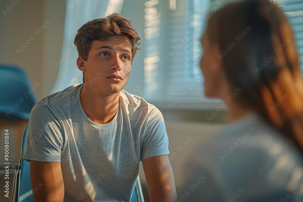 Psychologist counseling patients Psychologist counseling patients