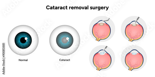 Cataract vision disorder problem Cataract removal surgery 
