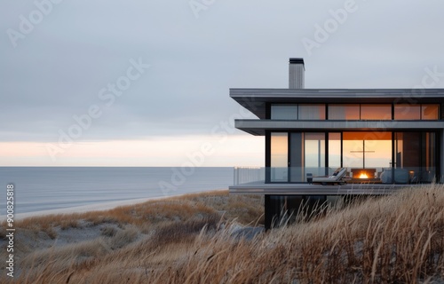 Modern Beach House With Ocean View
