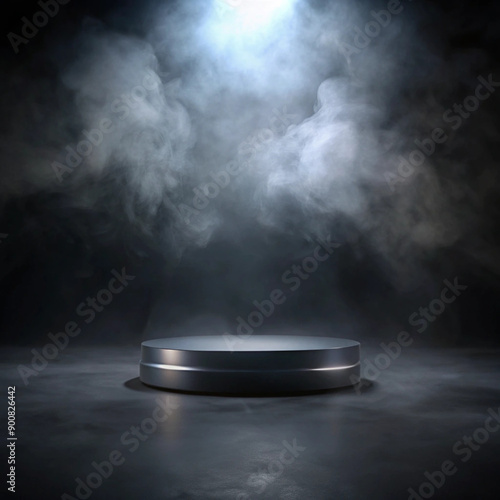 Display Stand with Spotlight Effect