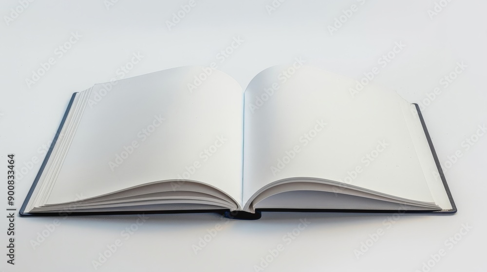 An image of an open notebook displaying plain pages, ideal for sketches or notes. The notebook's simplicity on a white background evokes a sense of possibility and creativity. An image of an open notebook displaying plain pages, ideal for sketches or notes. The notebook's simplicity on a white background evokes a sense of possibility and creativity.