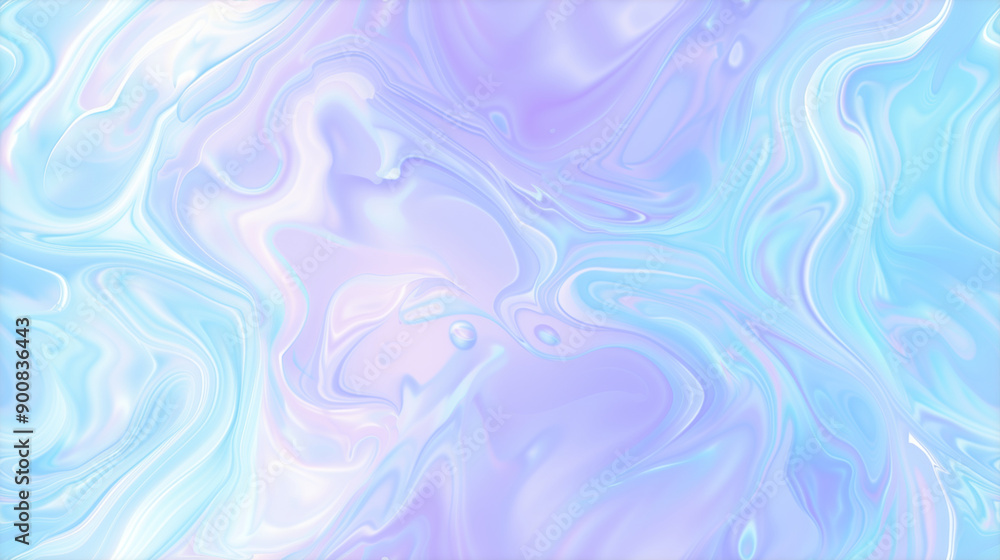 Fond de Marbre Liquide Pastel en Lavande et Bleu Fond de Marbre Liquide Pastel en Lavande et Bleu