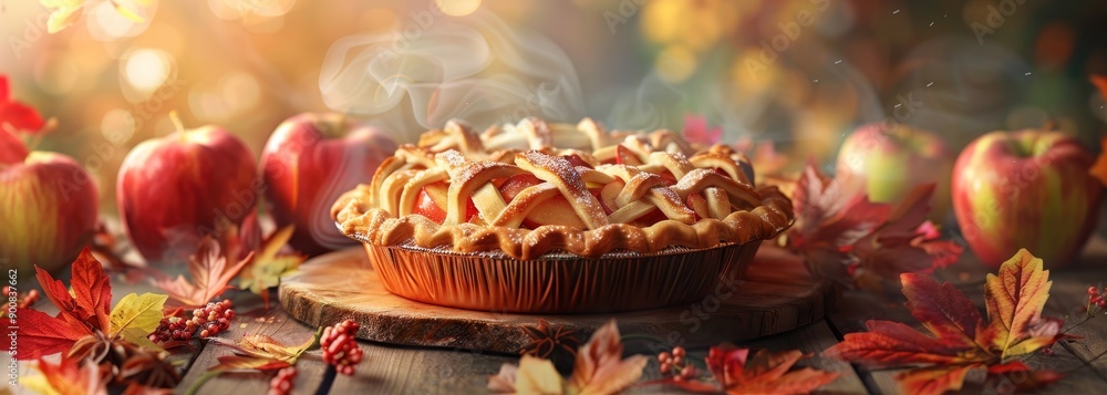 Autumn apple sweet pie wallpaper background
Autumn apple sweet pie wallpaper background