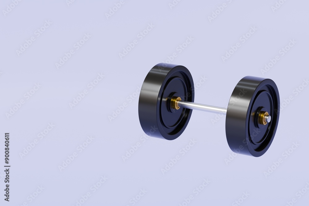 3d Dumbbell icon isolated on purple background. Workout gym tools, Sport equipment, fitness equipment, weight training workout, Gym time concept. 3d Minimal Exercise Dumbbell design style. 3d render. 3d Dumbbell icon isolated on purple background. Workout gym tools, Sport equipment, fitness equipment, weight training workout, Gym time concept. 3d Minimal Exercise Dumbbell design style. 3d render.