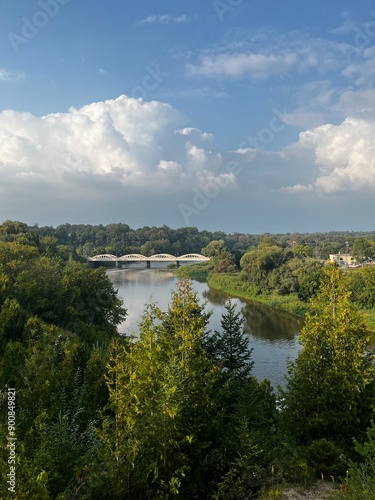 bridge over the river