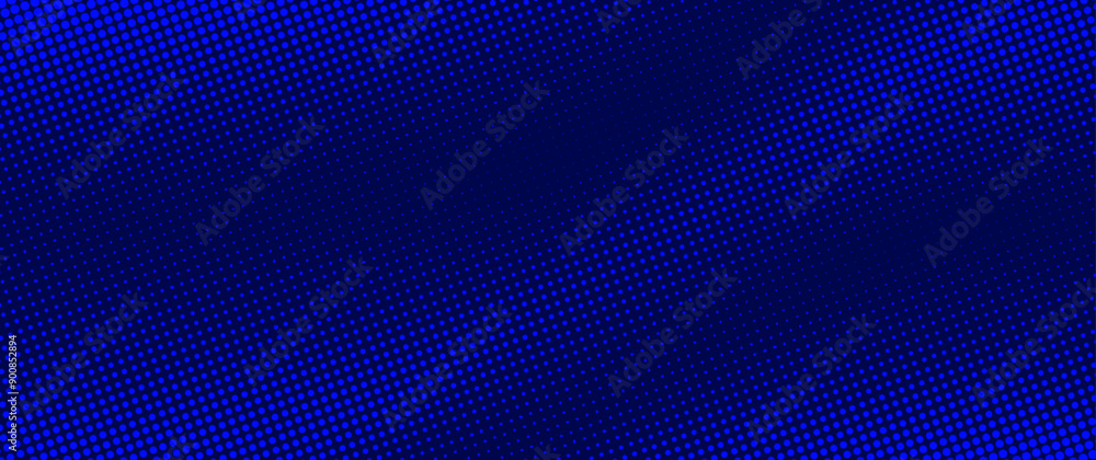 Blue halftone vector art background with dots for cover design, poster, banner, flyer and cards. Blue high-tech abstract modern design. Futuristic retro illustration. Blue halftone vector art background with dots for cover design, poster, banner, flyer and cards. Blue high-tech abstract modern design. Futuristic retro illustration.
