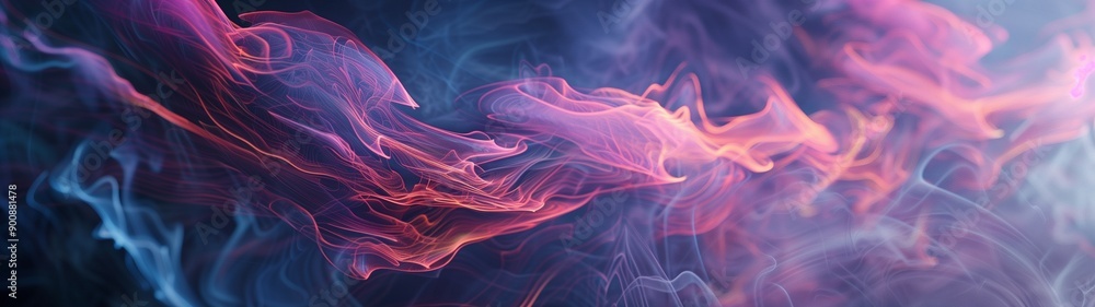Fototapeta premium Abstract gradient smoke background