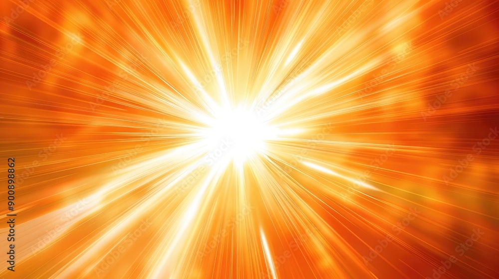 Bright sunburst effect against a clear background, illustrating energy and optimism Bright sunburst effect against a clear background, illustrating energy and optimism
