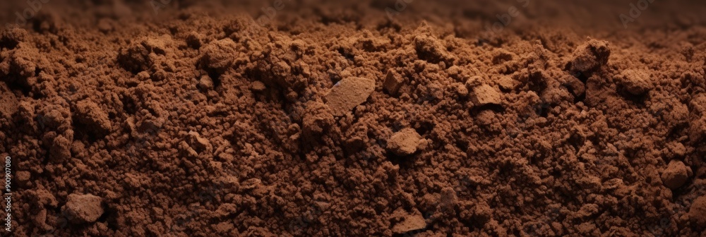 Close-up of Cocoa Powder Close-up of Cocoa Powder