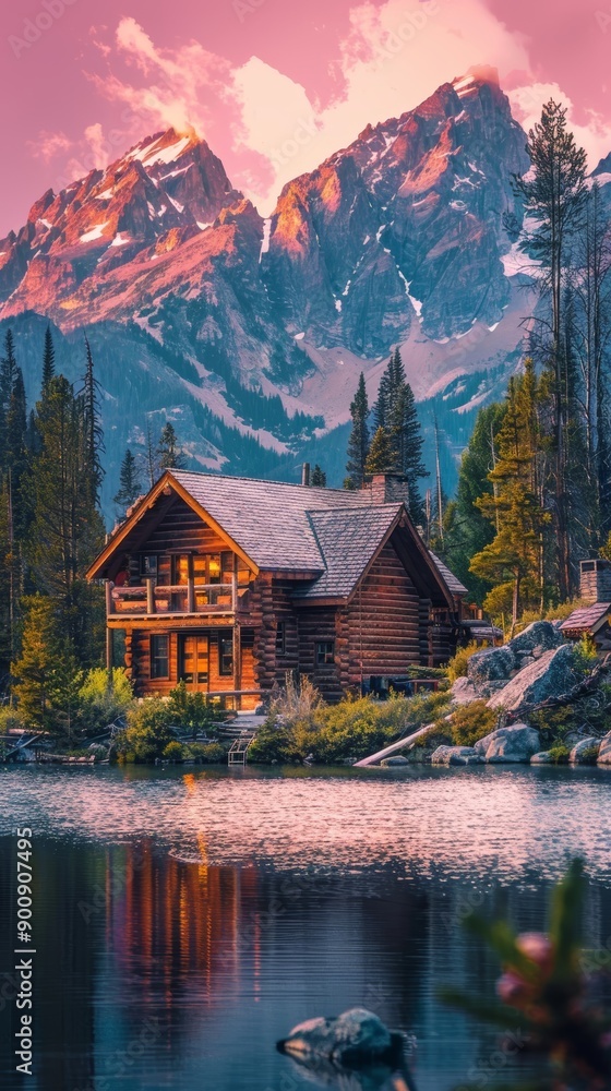 cabin in the mountains cabin in the mountains