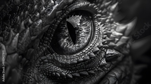 realistic dragon eye illustrations