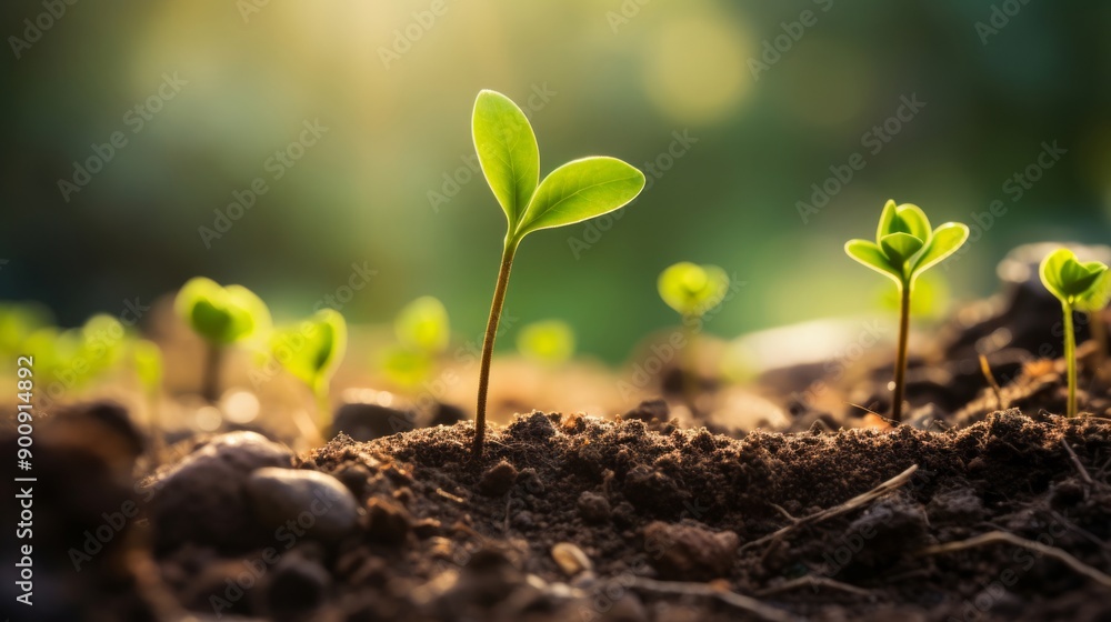 芽生えイメージ,Generative AI AI画像