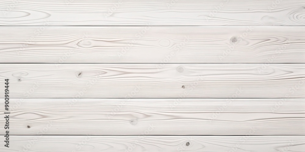 Fototapeta premium White Wooden Planks Background, White wooden boards texture