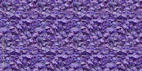 a densely packed texture background of individual lavender petals completely covering the surface