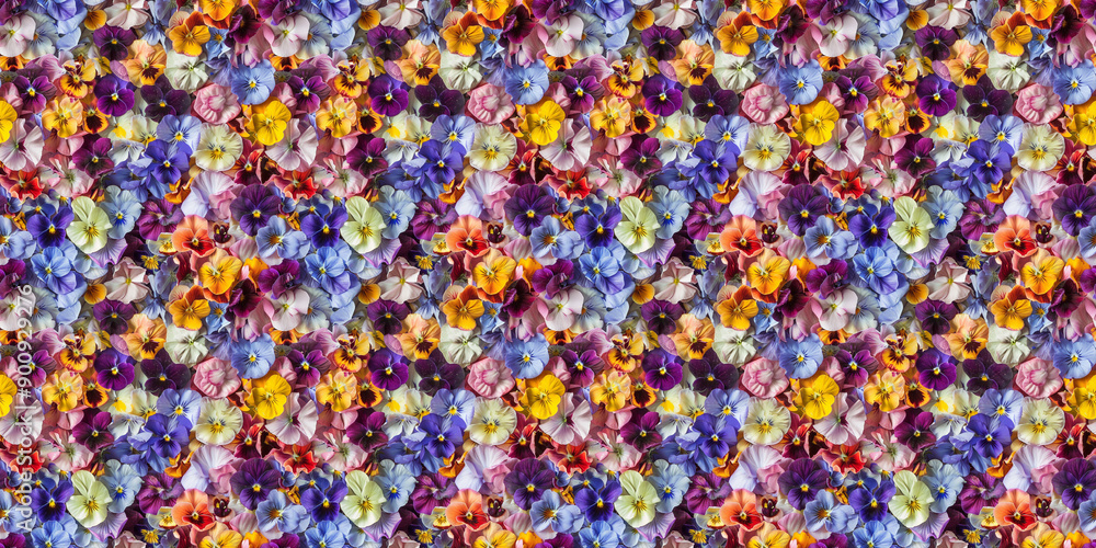 edible flowers texture background, close up photo of edible flowers fill in the frame. edible flowers texture background, close up photo of edible flowers fill in the frame.