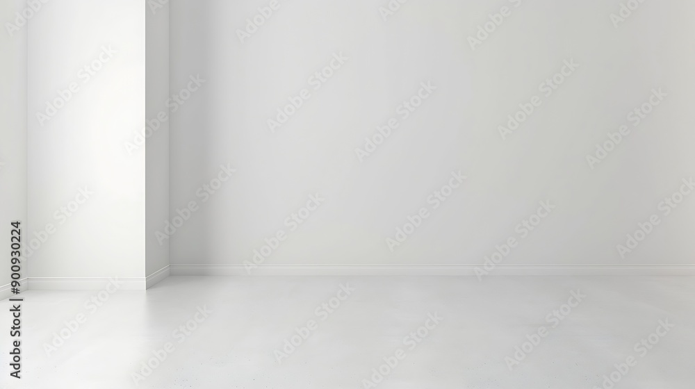 conner of white room background wallpaper : Generative AI conner of white room background wallpaper : Generative AI