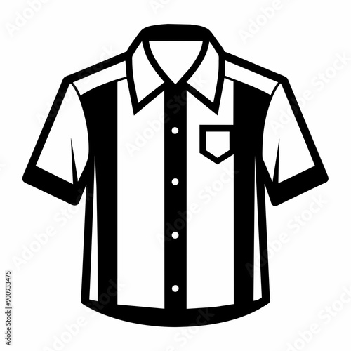 polo shirt vector illustration