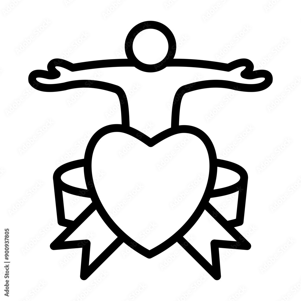 Obraz premium Longevity Icon