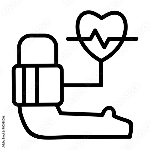Blood Pressure Check Icon