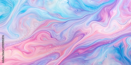 Abstract pastel marble background with soft swirls of pink, purple, and blue, marble, pastel, abstract, background, texture, soft