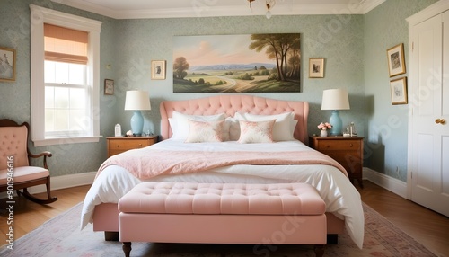 Photo interior modern design room 3d illustration