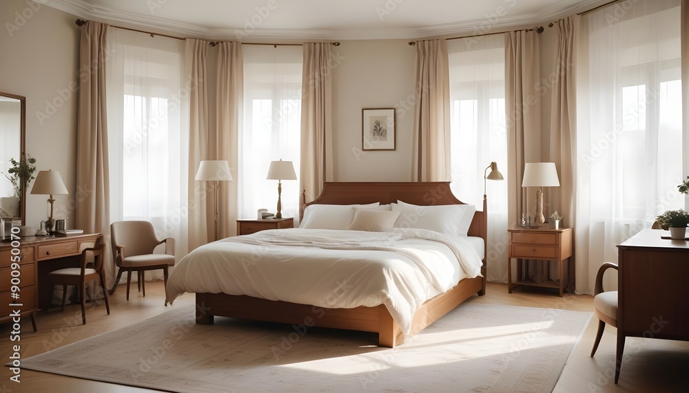 Photo interior modern design room 3d illustration Photo interior modern design room 3d illustration