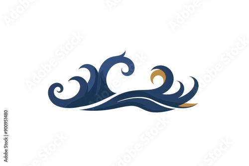 Abstract Wave Logo Design