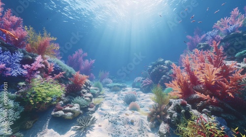 Wallpaper Mural Coral Sea - Beautiful marine scenes and coral formations Torontodigital.ca