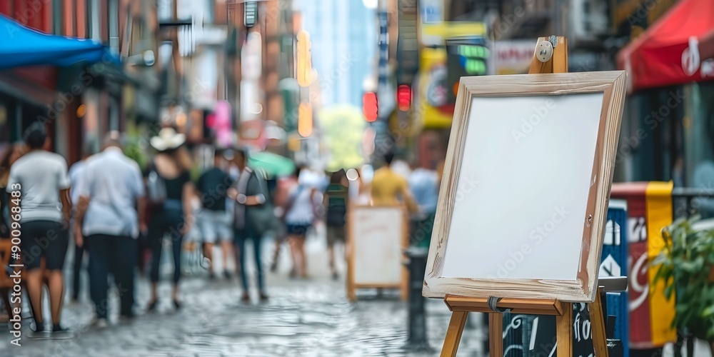 Obraz premium Empty whiteboard with backgrounds, including modern, realistic, and abstract settings. Perfect for versatile visual content and adaptable to different themes and uses.