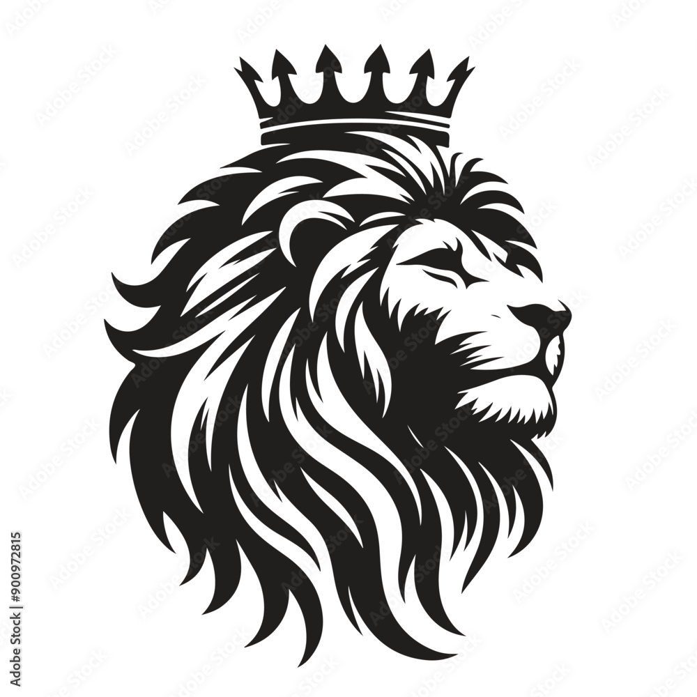 lion Silhouette vector white back ground lion Silhouette vector white back ground