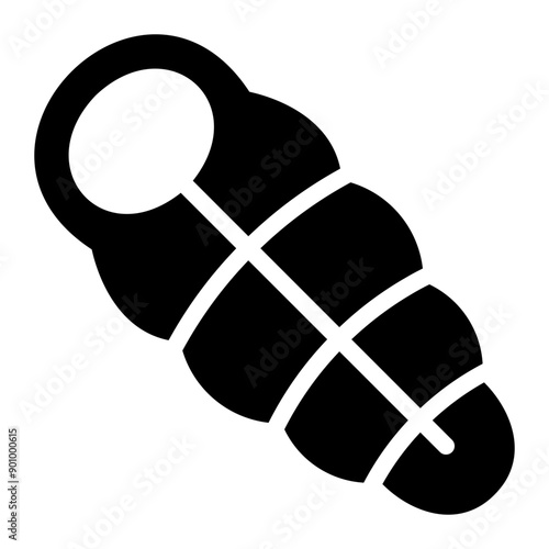 sleeping bag Solid icon