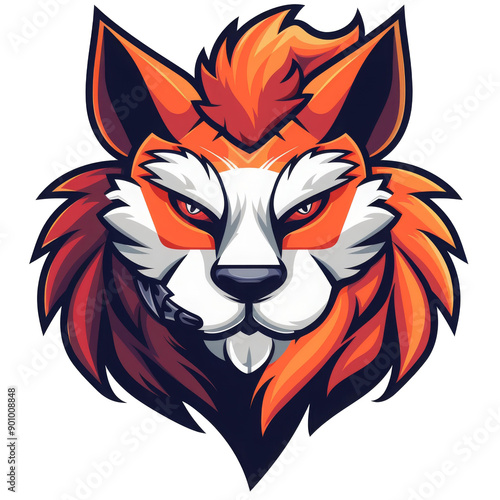 Wallpaper Mural Foxy Confidence: A Captivating Portrait Torontodigital.ca