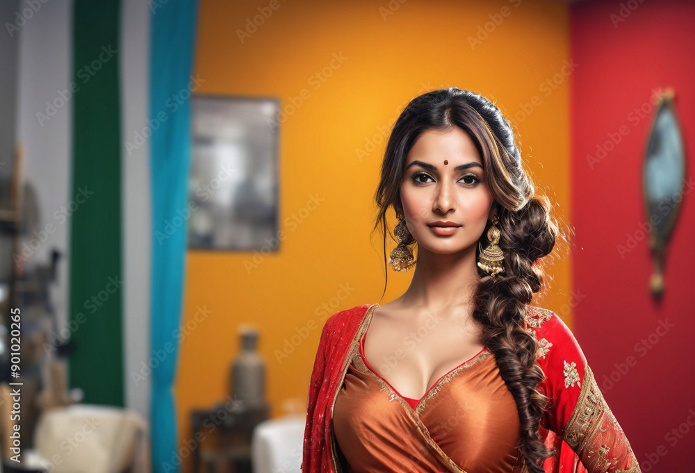 Beautiful and glamorous Indian woman Beautiful and glamorous Indian woman