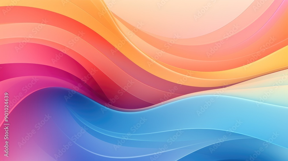 Abstract, bright gradient with smooth transitions Abstract, bright gradient with smooth transitions