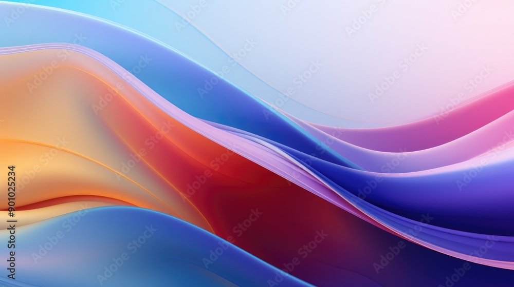 Abstract, bright gradient with smooth transitions Abstract, bright gradient with smooth transitions